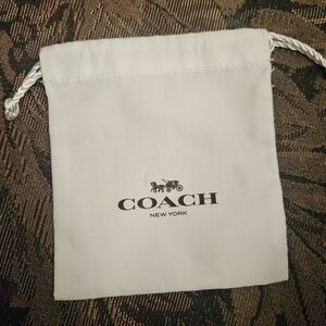 Coach Drawstring Jewelry Bag, Cloth Coach Bag